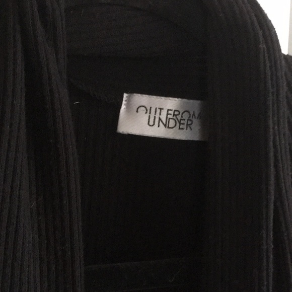 Black stylish cardigan - Picture 3 of 6